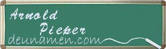 Arnold Pieper Visitenkarte